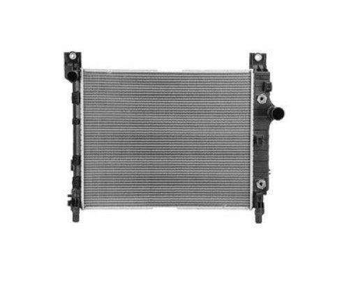 Go-Parts Heavy Duty Radiator Assembly for 2000-2004 Dodge Dakota - Compatible with 5.9L V8, 4.7L V8 & 4.7L V8 Automatic Transmission - Direct Replacement for OEM 52028818AD - Perfect for Off-Roading, Towing & High-Performance Cooling