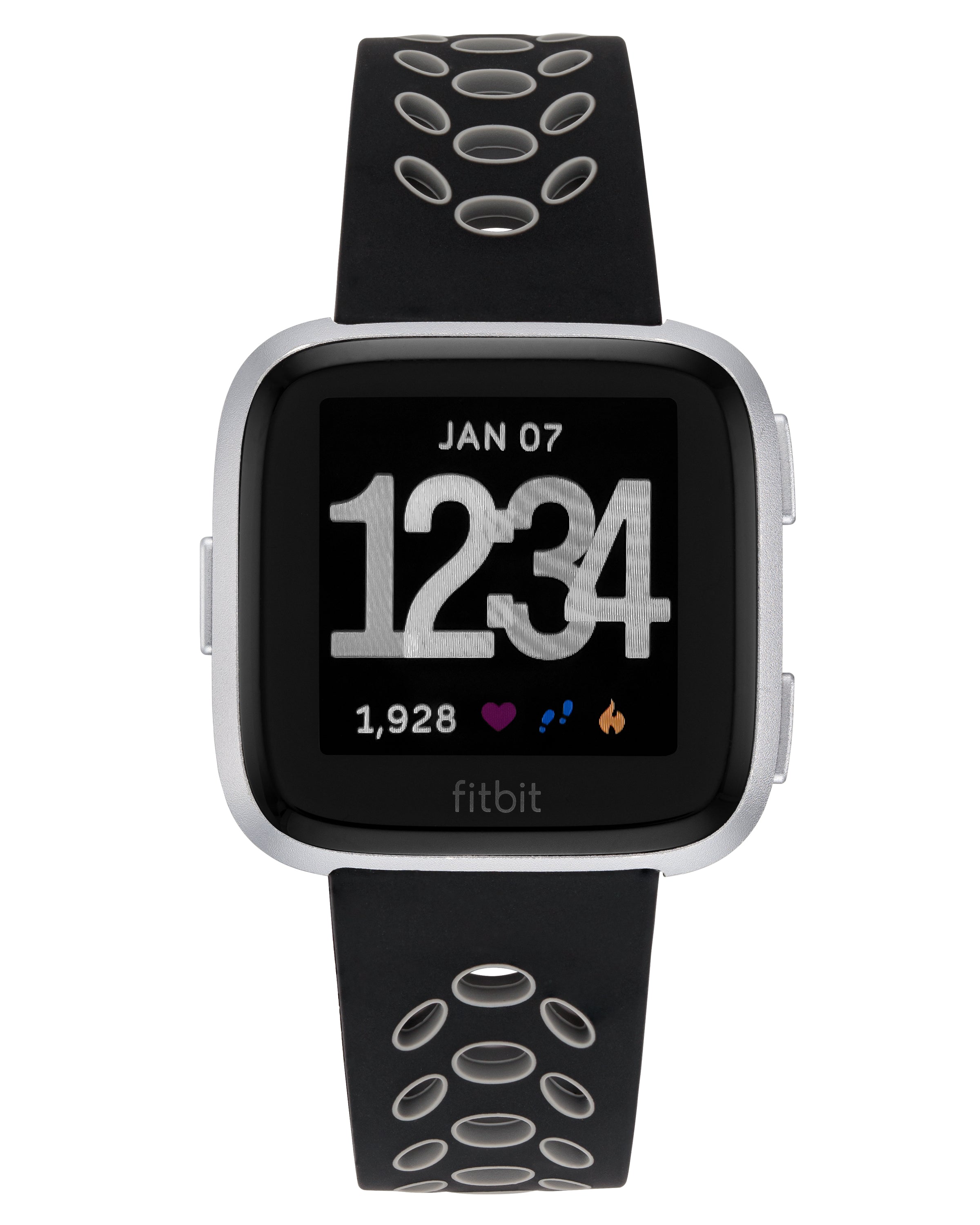 Premium Silicone Sport Band for Fitbit Versa - Comfortable & Durable Fitness Tracker Replacement Strap - Perfect for Running, Gym & Everyday Wear