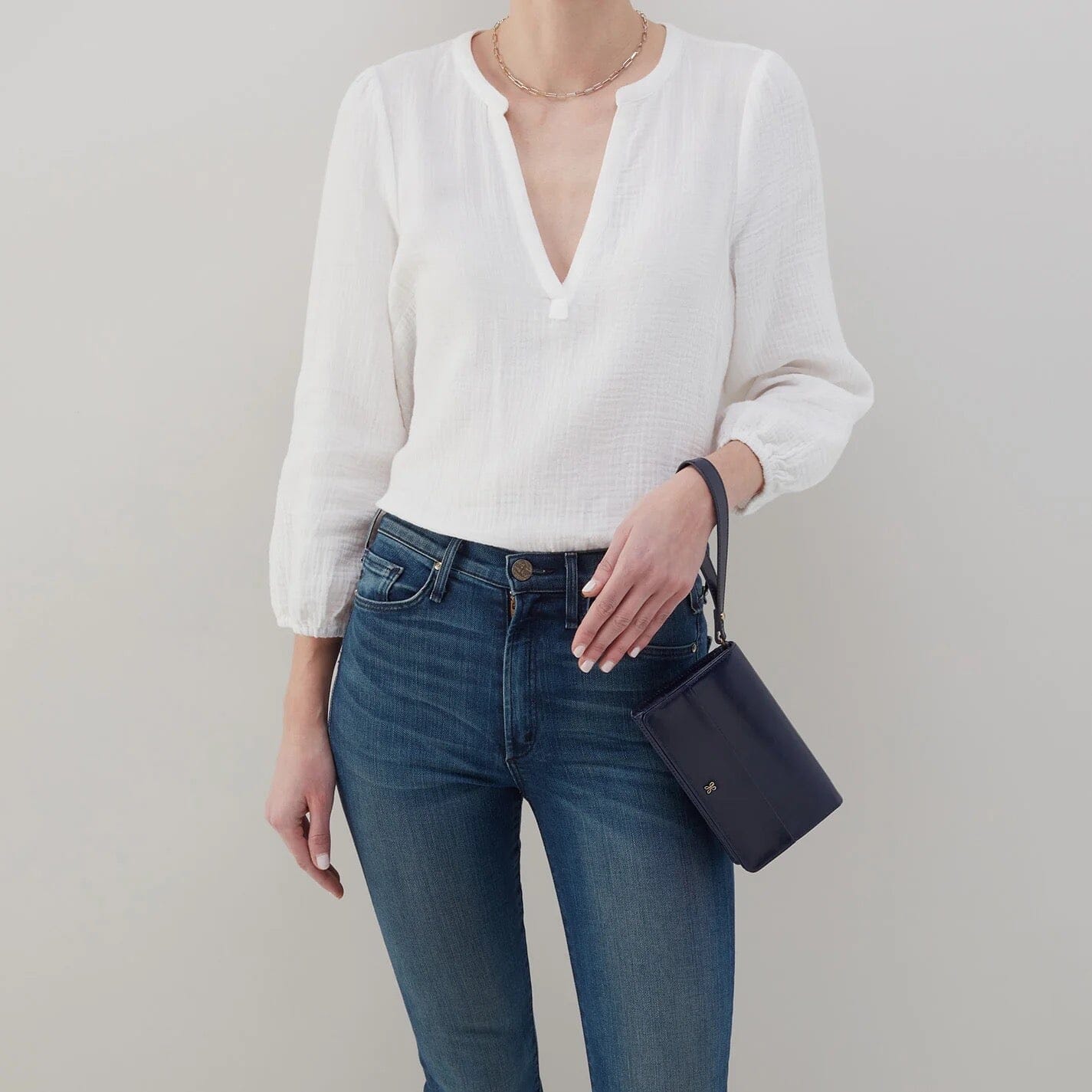 HOBO JILL Wristlet Crossbody Bag - Stylish Leather Wallet Purse for Women | Perfect for Everyday Use, Travel & Night Out