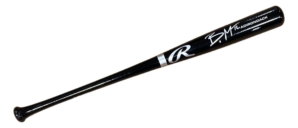 Brandon Marsh Philadelphia Phillies Autographed Black Rawlings Adirondack Baseball Bat with JSA COA - Perfect for Collectors, Sports Memorabilia Displays & Phillies Fan Gifts