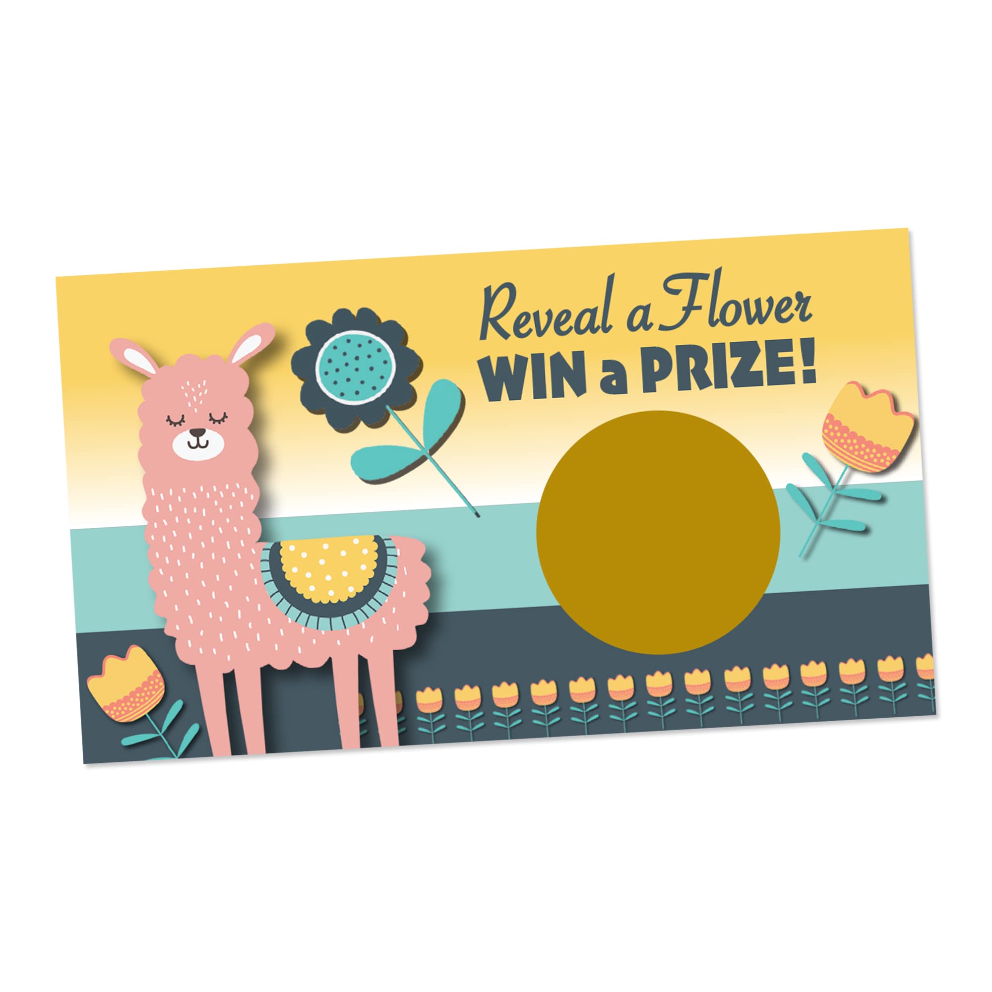 Llama Baby Shower Scratch Off Cards - 30 Pack Fun Baby Shower Games for Boys - Raffle Prizes & Door Gifts - Scratch and Win Tickets for Gender Reveal & Baby Shower Parties (Perfect for Coed Showers & Gender Neutral Celebrations)
