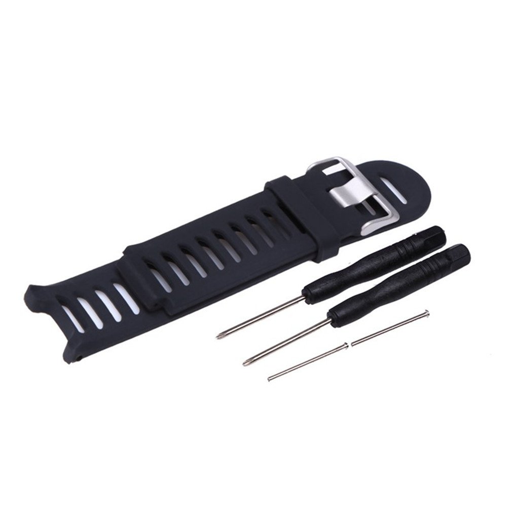 Garmin Forerunner 910XT Silicone Replacement Band - Sport Watch Strap for Outdoor Activities