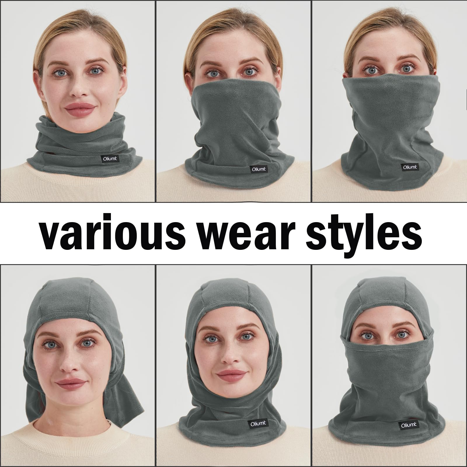 Balaclava Ski Mask for Men & Women - Warm, Breathable, Windproof Winter Face Mask for Skiing, Snowboarding, Motorcycling & Outdoor Activities in Cold Weather