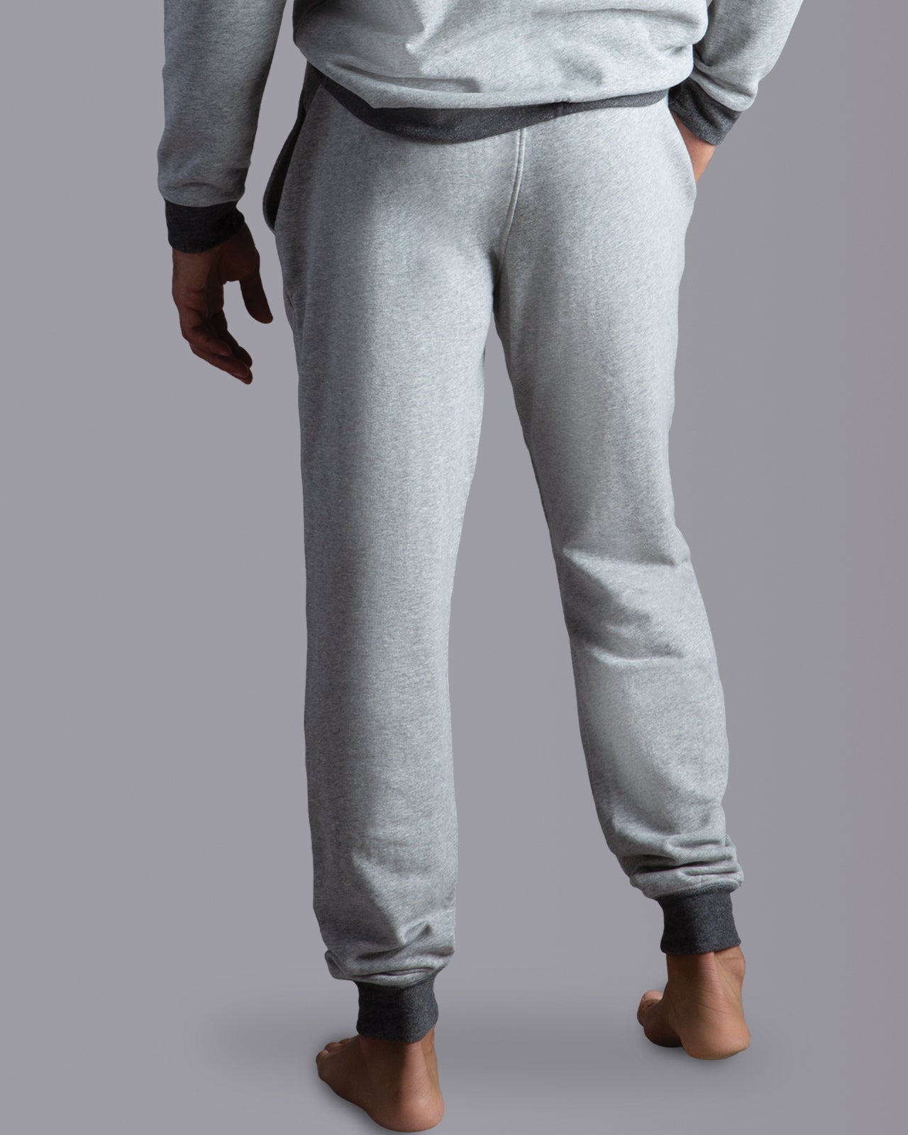 French Terry Lounge Pants for Women - Soft & Comfortable Jogger Sweatpants with Elastic Waistband | Perfect for Yoga, Home Relaxing & Casual Wear