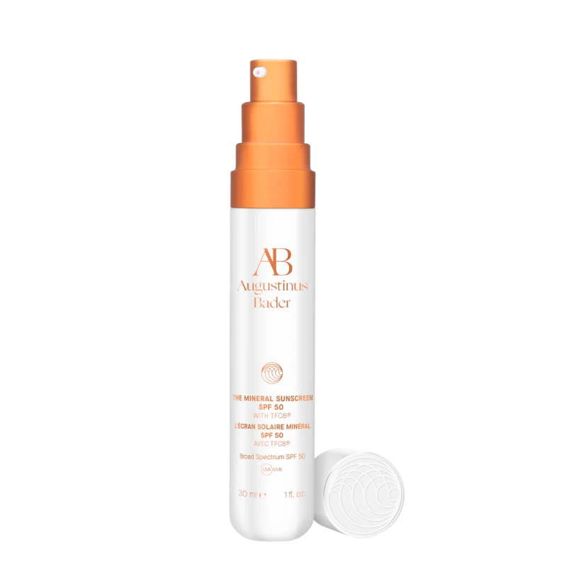 Augustinus Bader The Mineral Sunscreen SPF 50 - Broad Spectrum UVA/UVB Protection, Water-Resistant, Reef-Safe Zinc Oxide Sunscreen for Face & Body - Perfect for Beach, Swimming & Outdoor Activities