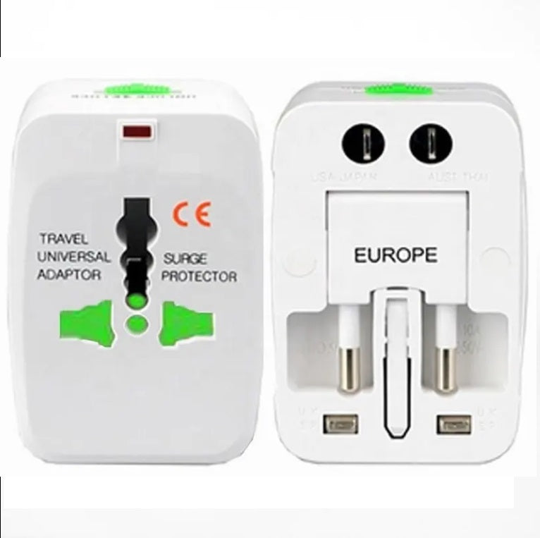 Universal Power Adapter for Worldwide Travel - Charge Your Devices Anywhere | Perfect for Business Trips, Vacations & International Use