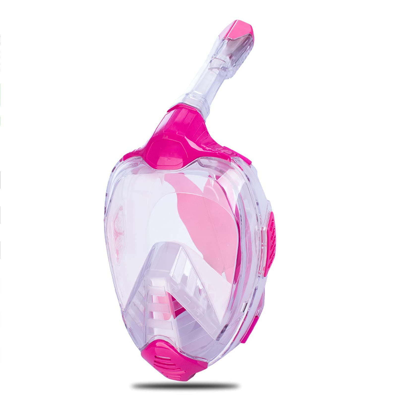 KEYOZA Full Face Snorkel Mask for Adults & Kids - 180° Panoramic View Anti-Fog Anti-Leak Snorkeling Set - Perfect for Beach Vacation, Pool Swimming and Underwater Exploration