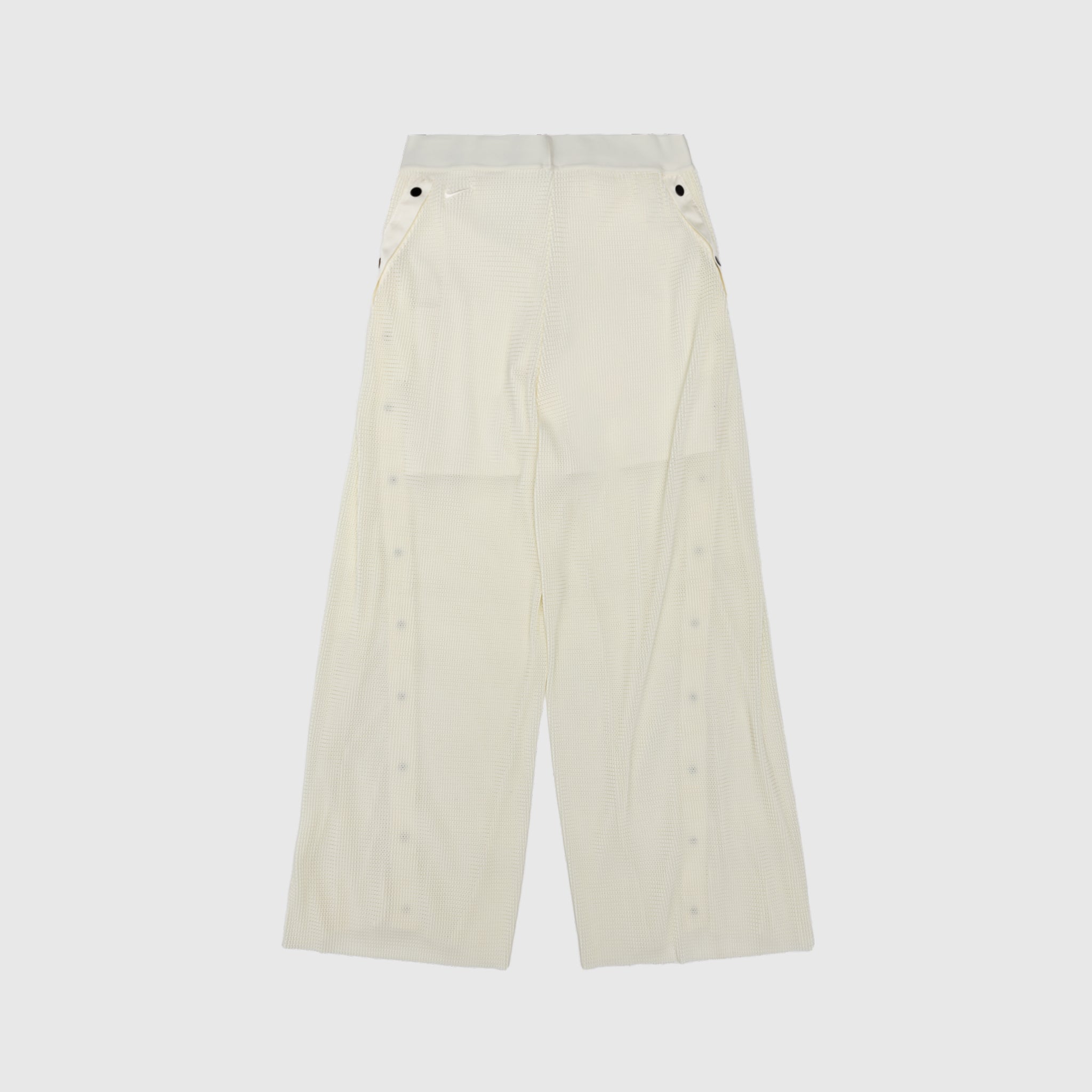 KOBE Women's Pleated Tear Away Pants in Sail Color - Stylish & Comfortable for Workouts, Yoga, and Casual Wear