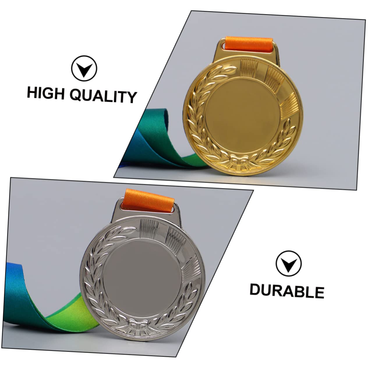 Mipcase Metal Sports Medal Toy for Kids - Soccer Game Award, Guinea Pig Pet Toy - Perfect for Playtime, Competitions & Pet Enrichment Activities
