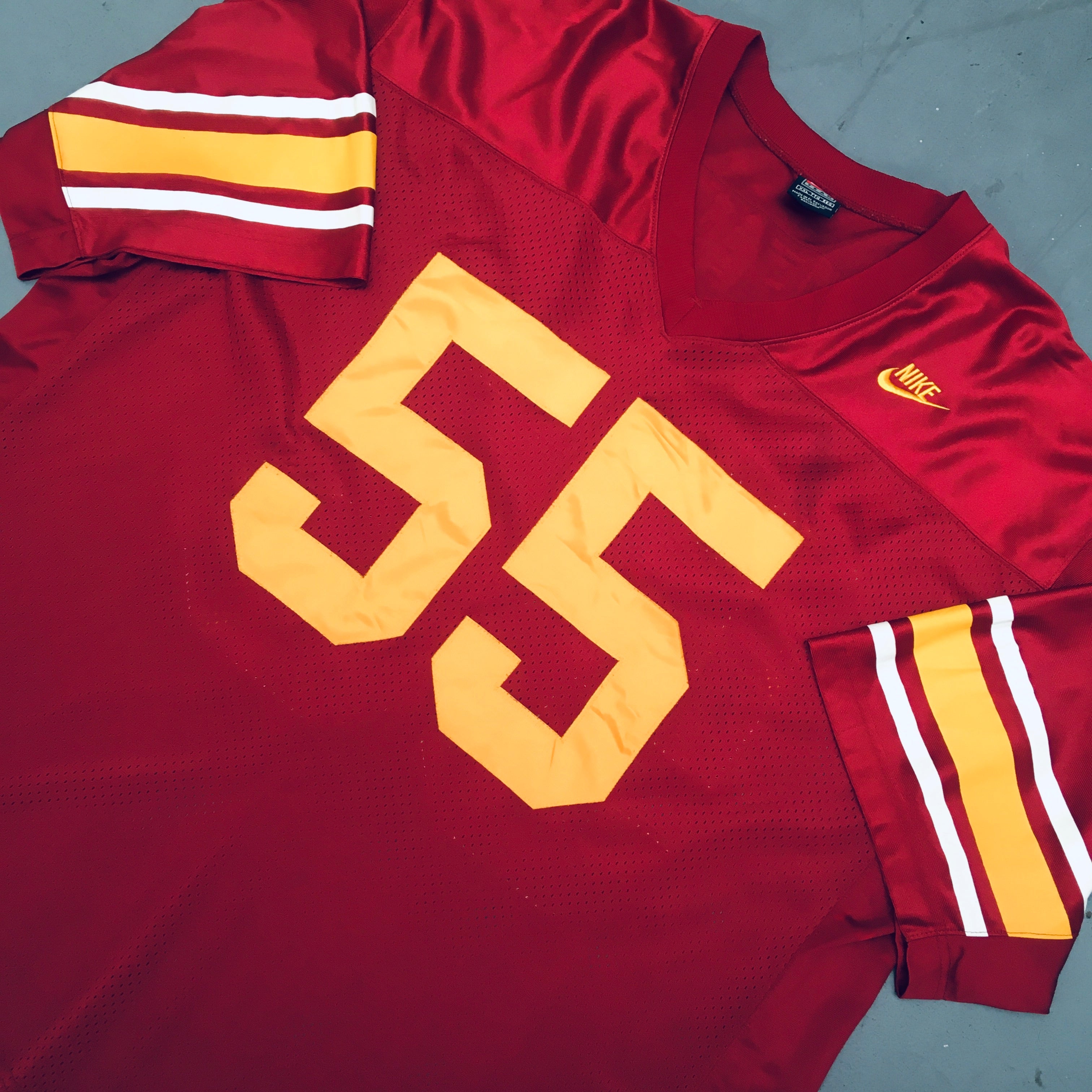 Junior Seau 1989 USC Trojans Stitched Nike Throwback Jersey - XXL | Vintage Football Jersey for Game Day & Fan Collection