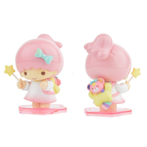 Sanrio Characters Back To Back Mini Figure Set - Hello Kitty & Friends 3 Inch Cute Collectible Toys for Kids, Office Desk Decor, Gift for Anime Fans & Kawaii Lovers