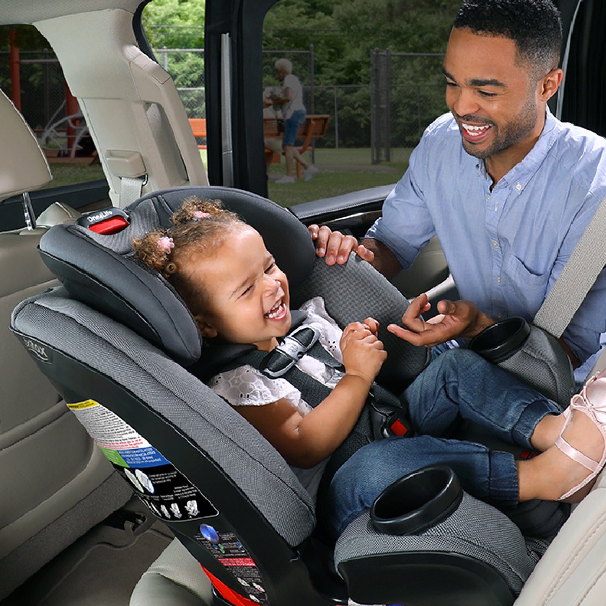 Britax One4Life Clicktight All-in-One Convertible Car Seat for Infants to Toddlers - Safe & Comfortable for Extended Rear-Facing & Forward-Facing - Perfect for Family Travel & Daily Commutes