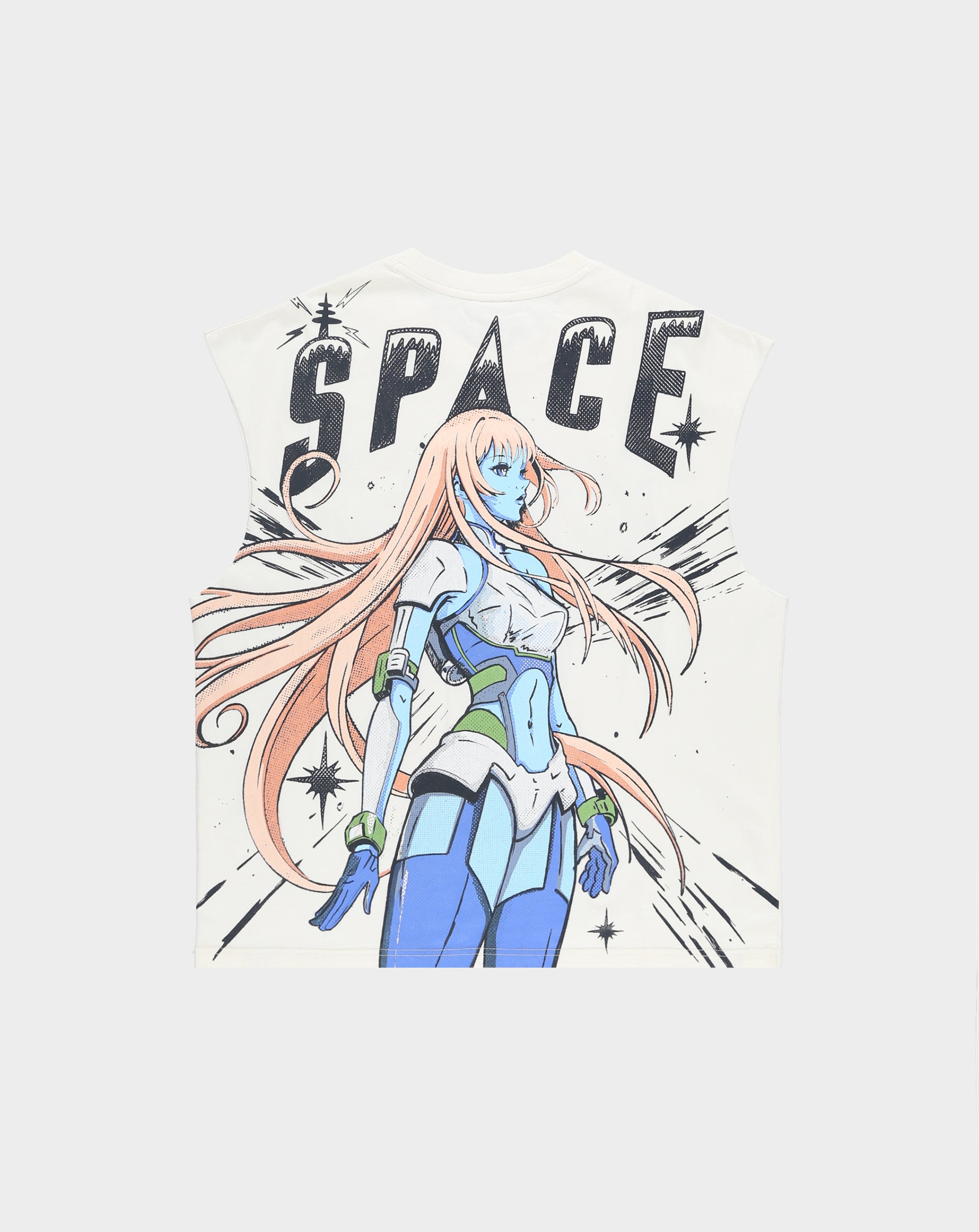 BB Space Sleeveless T-Shirt for Women - Comfortable Summer Tank Top for Casual Wear, Gym, and Outdoor Activities