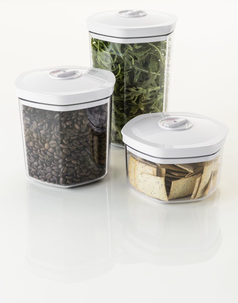 3-Pack Vacuum Sealer Canisters for Pro Line Vacuum Sealers | Airtight Food Storage Containers for Meal Prep, Sous Vide & Freezer Organization