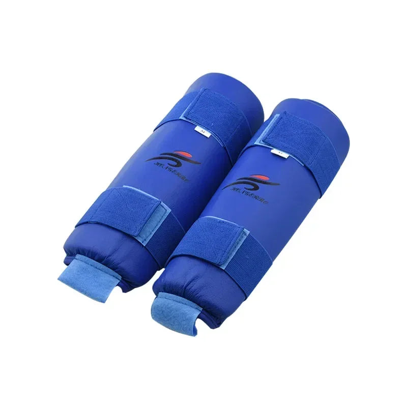 Taekwondo Karate Boxing Shin Guards & Hand Foot Protector Set - Premium Sparring Gear for Martial Arts Training & Competition