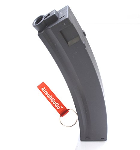 90 Rounds Airsoft MP5/MP5K Magazine for Marui Standard AEG - Includes Free Keychain | Perfect for Airsoft Battles, Training & Tactical Games