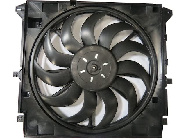 GMC Canyon Radiator Fan Assembly Replacement for 2015-2019 Models with 2.5L Engine - Fits Both Automatic & Manual Transmission - Perfect for Cooling System Repair & Engine Overheating Prevention