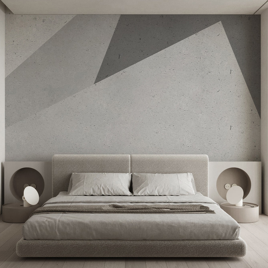 Granite Texture Wall Mural Peel and Stick AM050 - Modern Stone Design Removable Wallpaper for Living Room, Bedroom, Office Decor