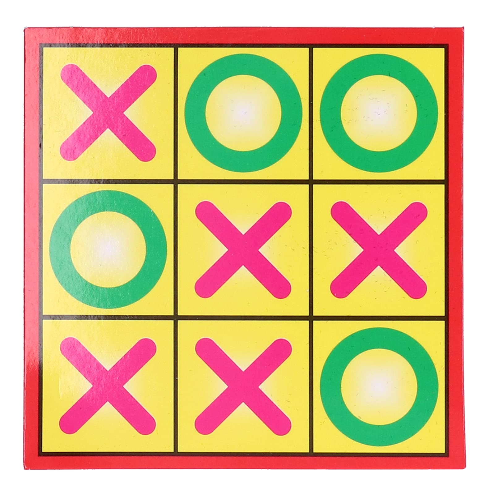 Kids XO Board Game - Lightweight Tic Tac Toe Chess Set for Home, School & Parties | Fun Family Game Night & Educational Playtime