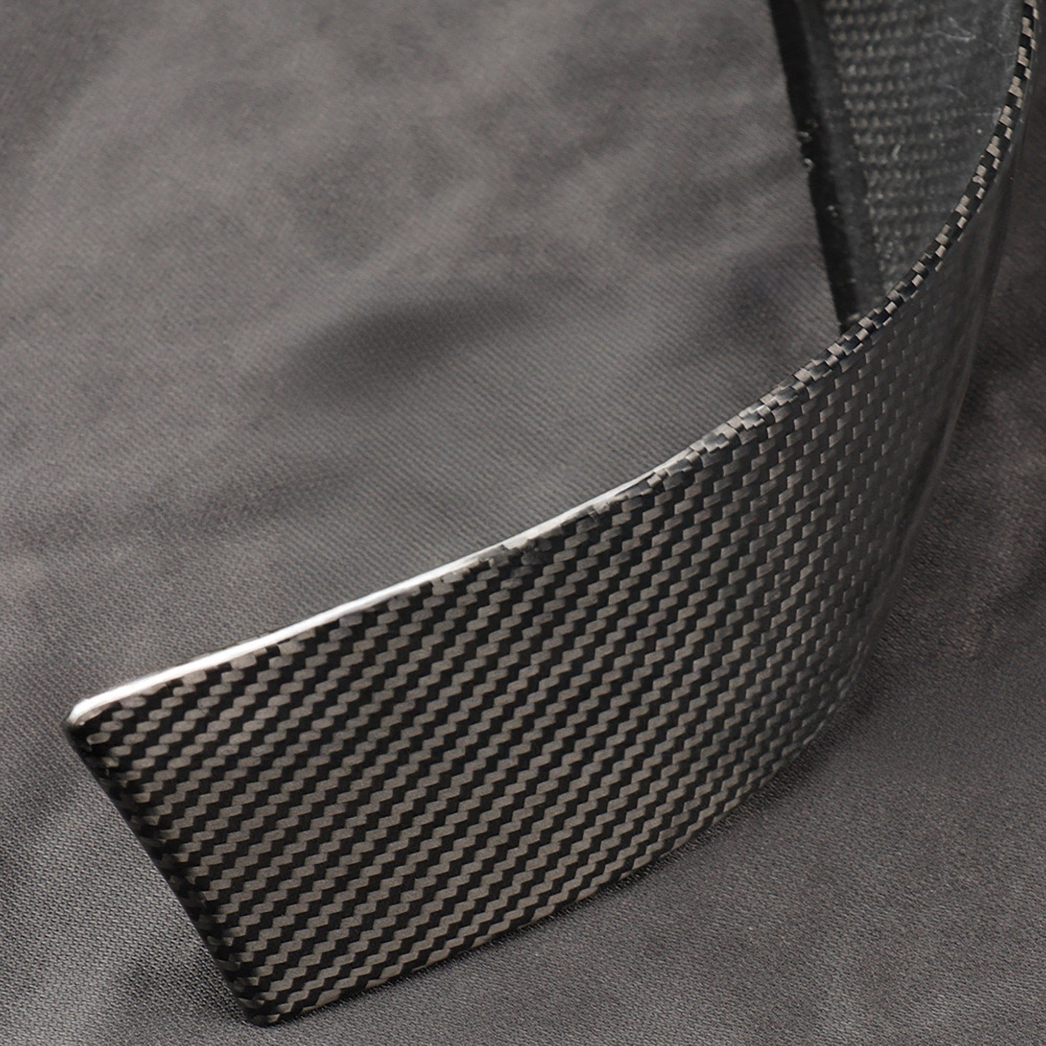 Premium Real Carbon Fiber Rear Trunk Side Trim Cover for Tesla Model X - Durable & Stylish Exterior Upgrade - Perfect for Car Enthusiasts & Tesla Owners