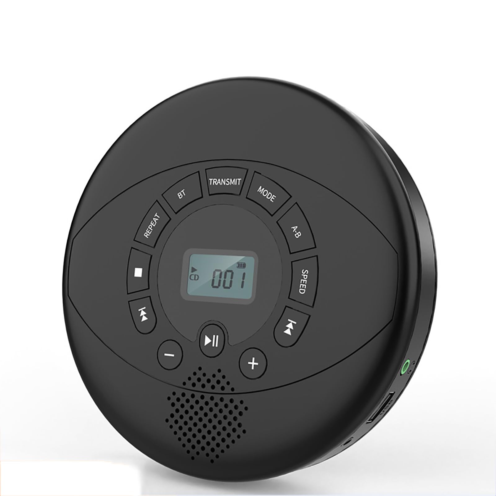 Portable CD Player with High-Fidelity Sound | USB/AUX Input | Built-in Speakers | Perfect for Home, Office, Gym & Travel Entertainment