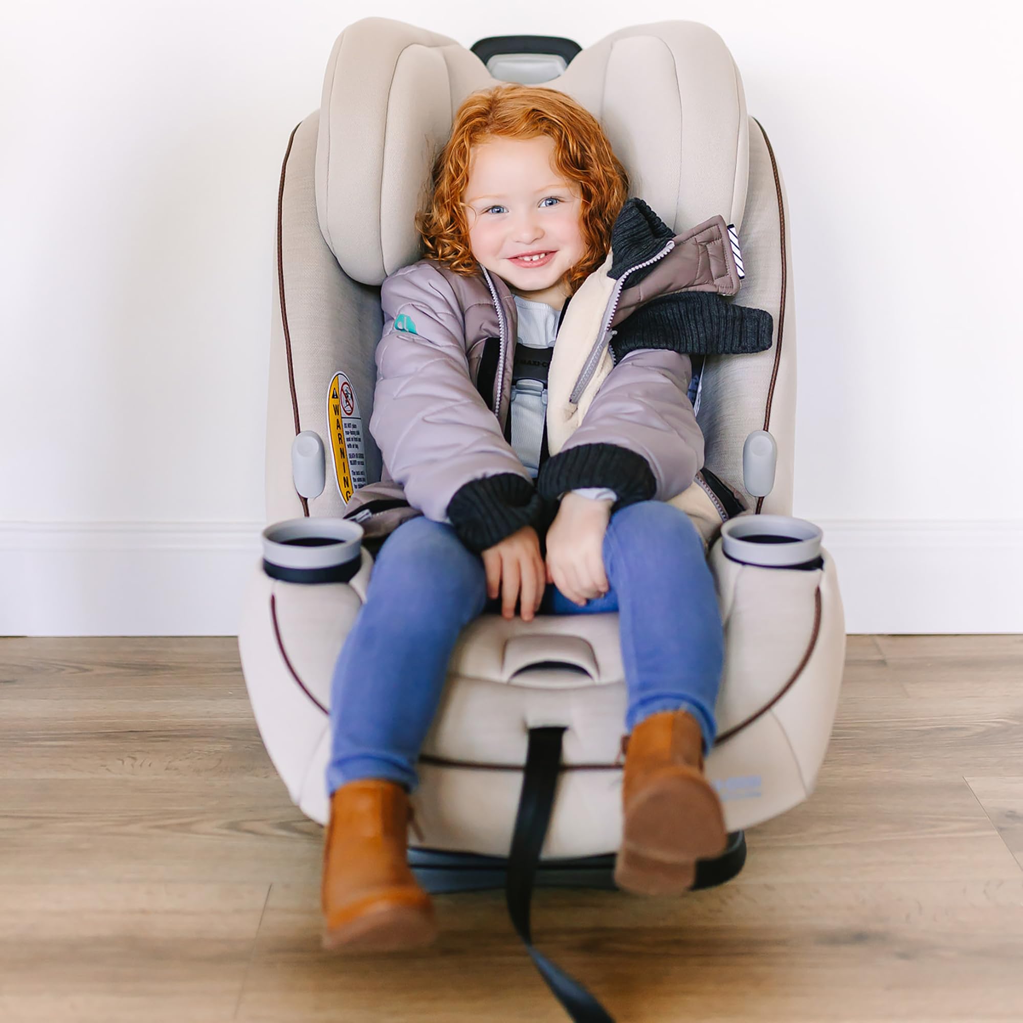 Buckle Me Baby Winter Coat - Safe & Warm Car Seat Jacket for Boys & Girls (6M-6Y) | Shark Tank Featured | Perfect for Winter Travel & Outdoor Adventures
