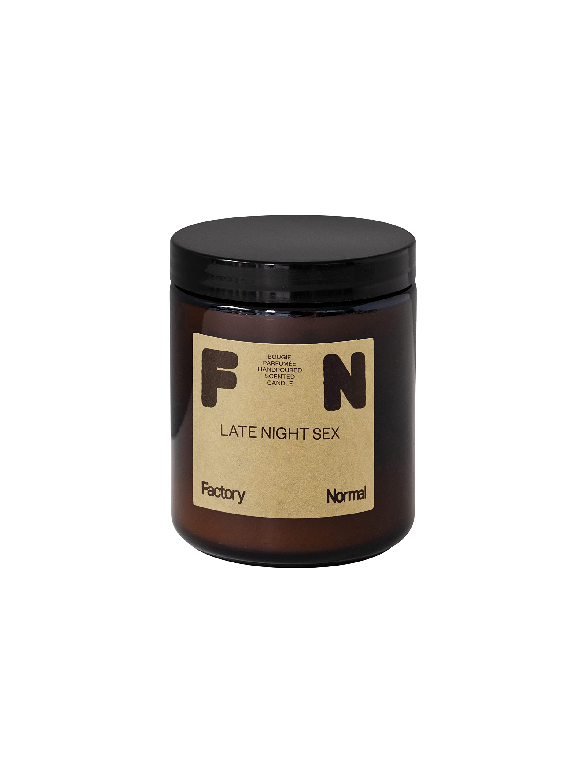 Handmade Soy Wax Candles in Amber Jar - 8oz Scented Candle with 20-35 Hour Burn Time, Perfect for Relaxation & Aromatherapy at Night