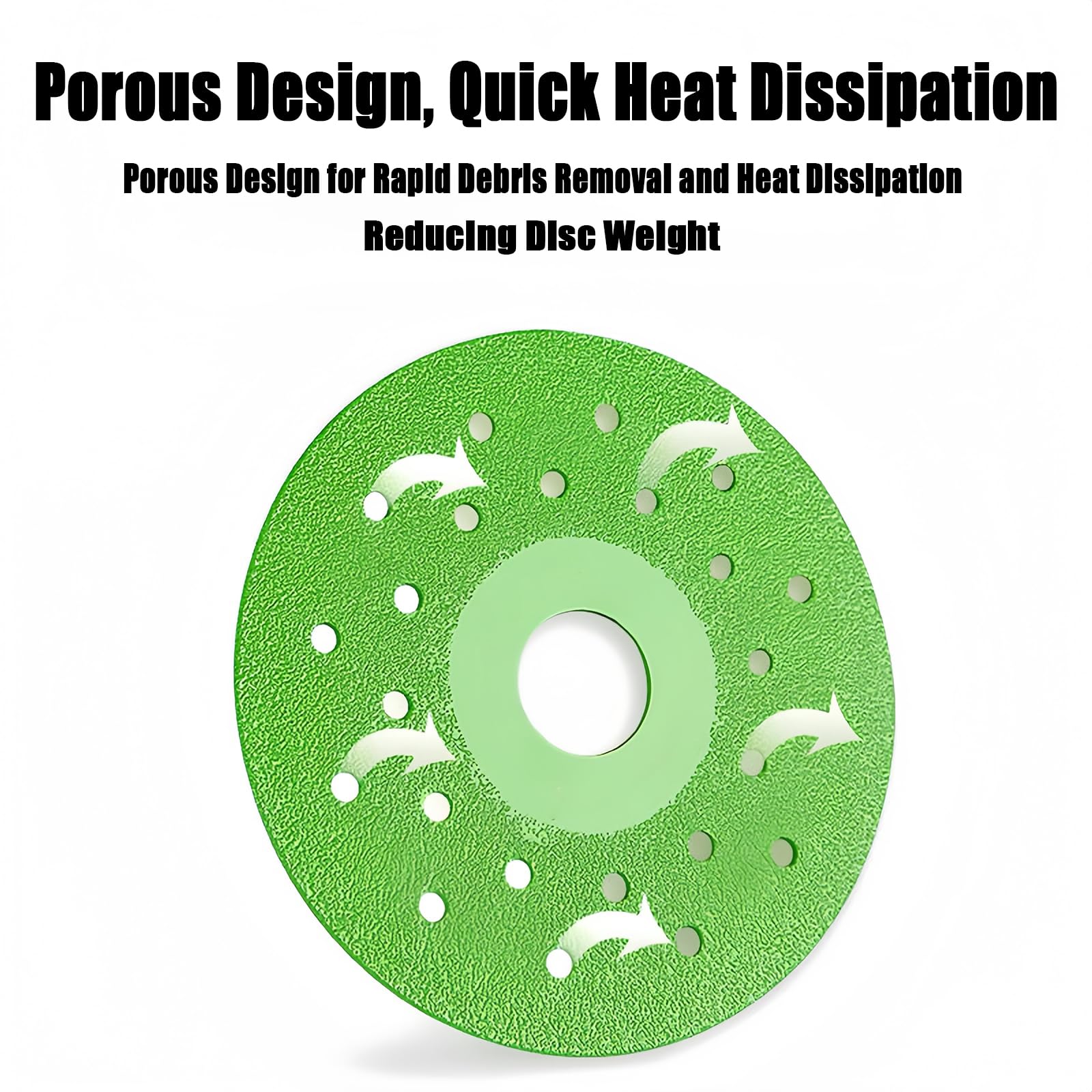8-Pack Diamond Rock Slab Cutting Discs - Premium Chamfering & Ceramic Blades for Angle Grinders - Perfect for Cutting Tile, Marble, Glass, Crystal & Jade - Ideal for DIY Projects, Stone Fabrication & Home Renovations