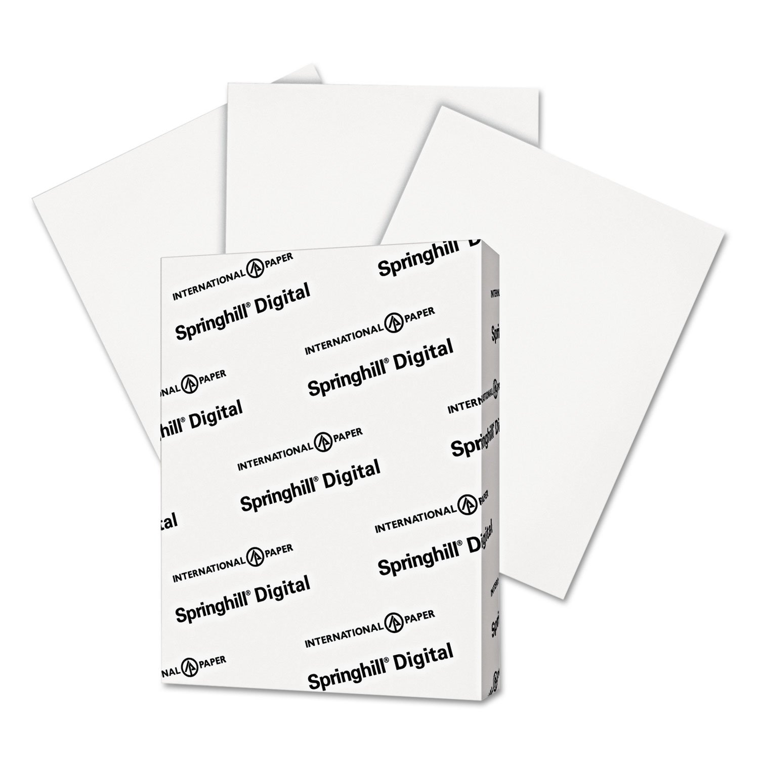 Springhill 90 lb. Cardstock Paper - 8.5 x 11 Inches, Bright White, 2000 Sheets per Case (015101CASE) - Perfect for Business Cards, Invitations & Craft Projects