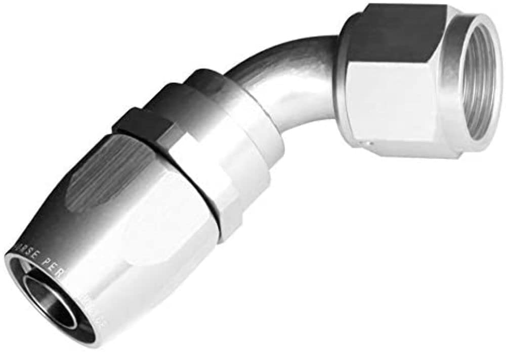 Redhorse Performance 1060065 High-Pressure Fuel Hose End - Compatible with Gasoline & Diesel Engines - Perfect for Automotive, Marine & Industrial Applications