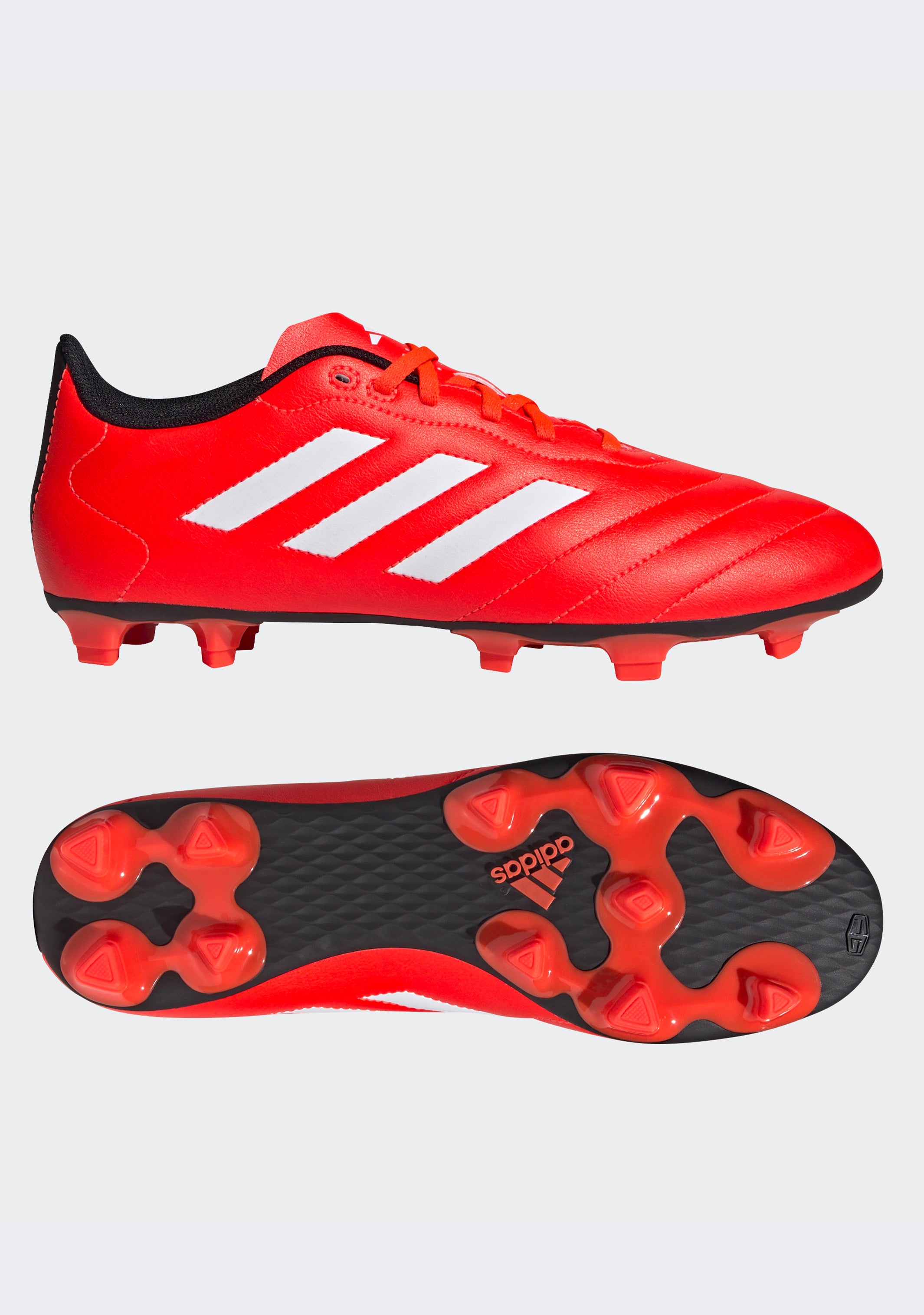 Adidas Men’s Goletto VIII FG Soccer Cleats - Lightweight Football Shoes for Firm Ground, Perfect for Training & Matches | Durable Synthetic Upper & Comfortable Fit for Competitive Play