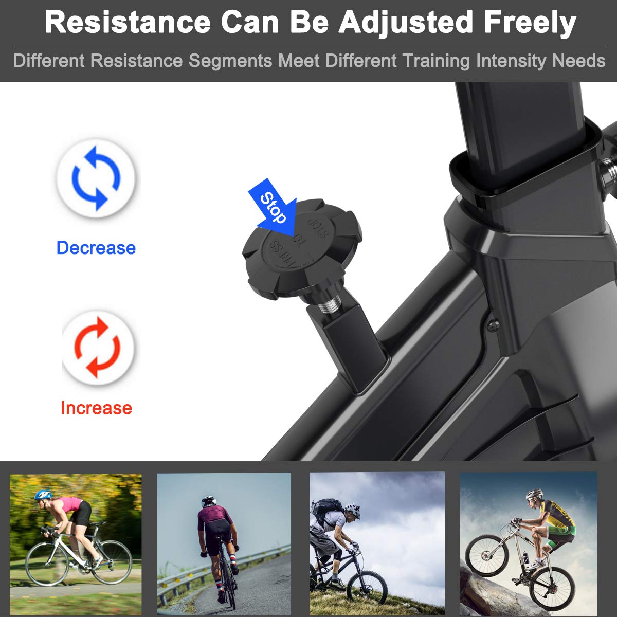 Goplus Indoor Cycling Bike - Silent Belt Drive Exercise Bike with Steel Flywheel, Adjustable Seat & Handlebar, LCD & Heart Rate Monitor - Perfect for Home Gym, Cardio Workout & Weight Loss Training