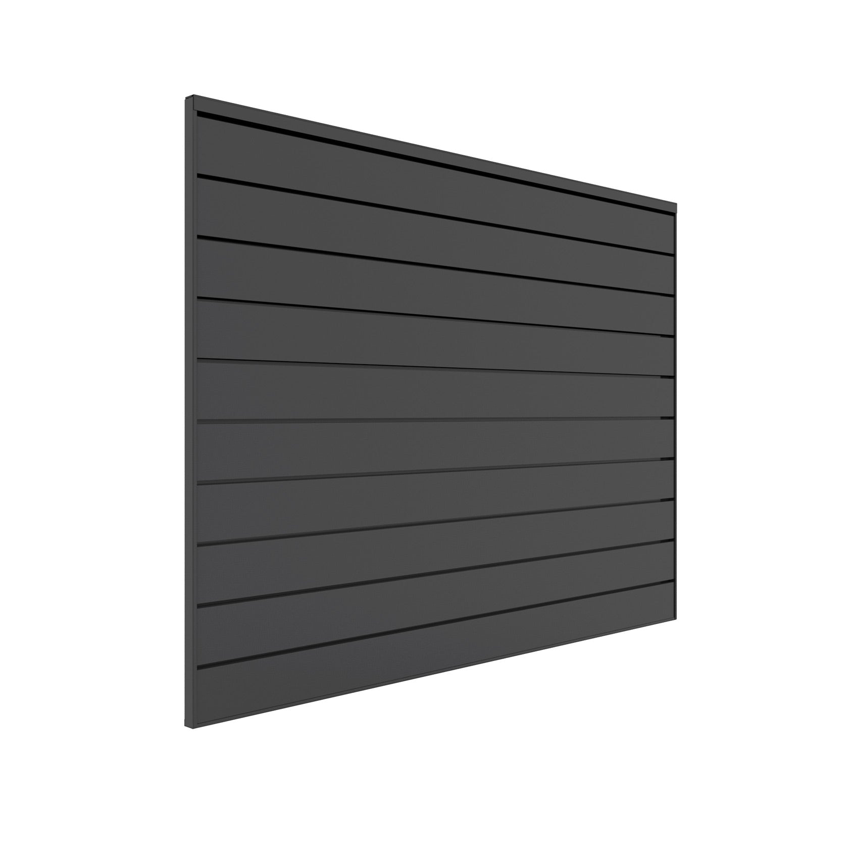 4 ft. x 4 ft. PVC Slatwall Panel - Durable Retail Display Shelving for Stores & Garages - Perfect for Organizing Tools, Accessories & Merchandise