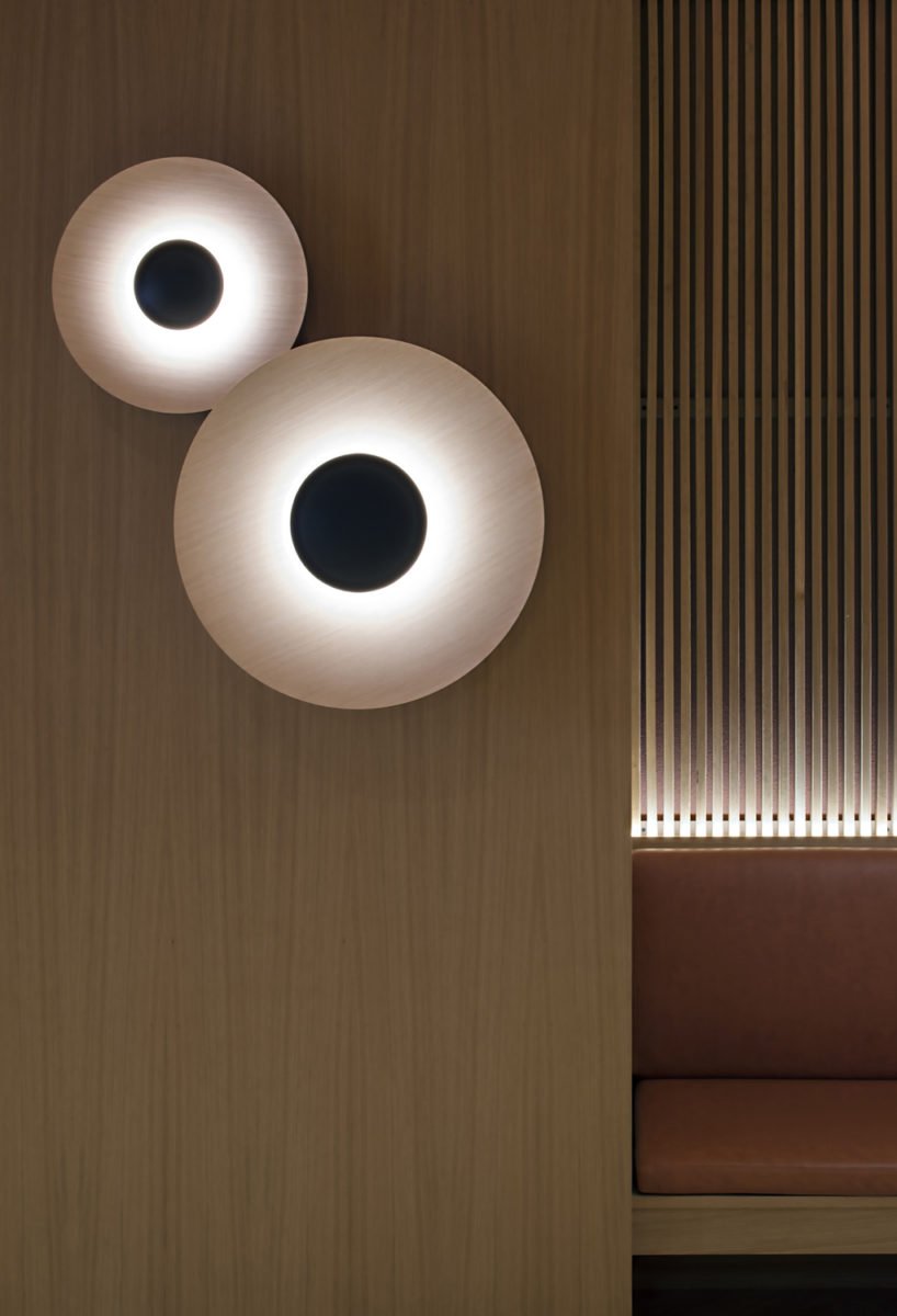 Round Ginger Wall Lamp - Modern LED Wall Light for Bedroom, Living Room, and Hallway - Energy Efficient Home Decor Lighting Fixture
