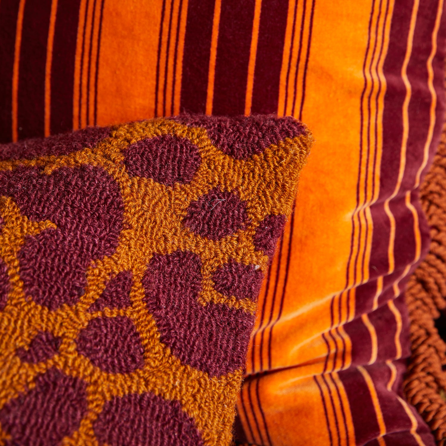 Brigitte Velvet Cushion - Soft Luxury Pillow for Sofa, Bed & Home Decor - Premium Comfort for Living Room, Bedroom & Office Use