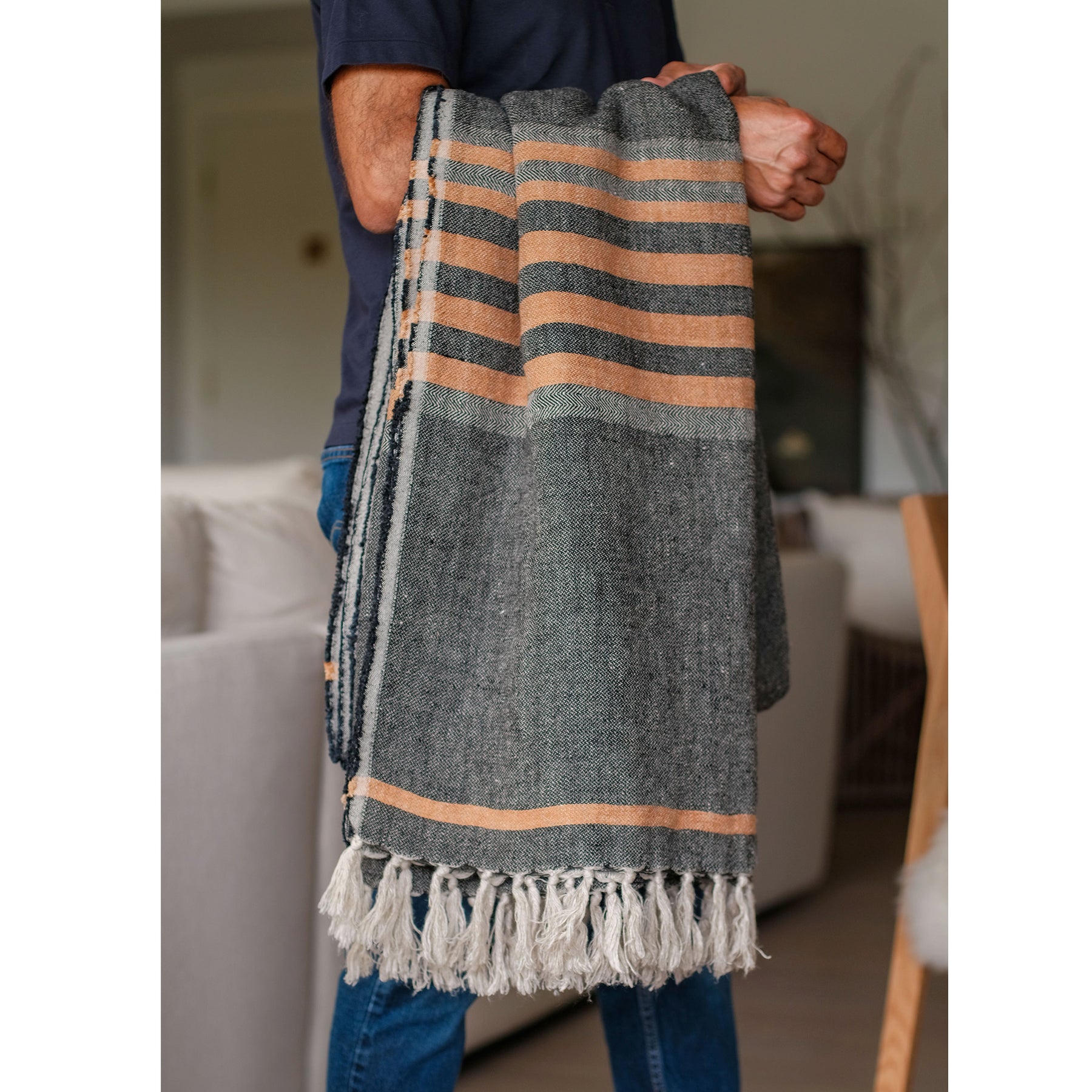 Bruno Oversized Throw Blanket - Ultra Soft & Cozy Large Blanket for Couch, Bed, and Sofa - Perfect for Lounging, Netflix Nights, and Winter Warmth