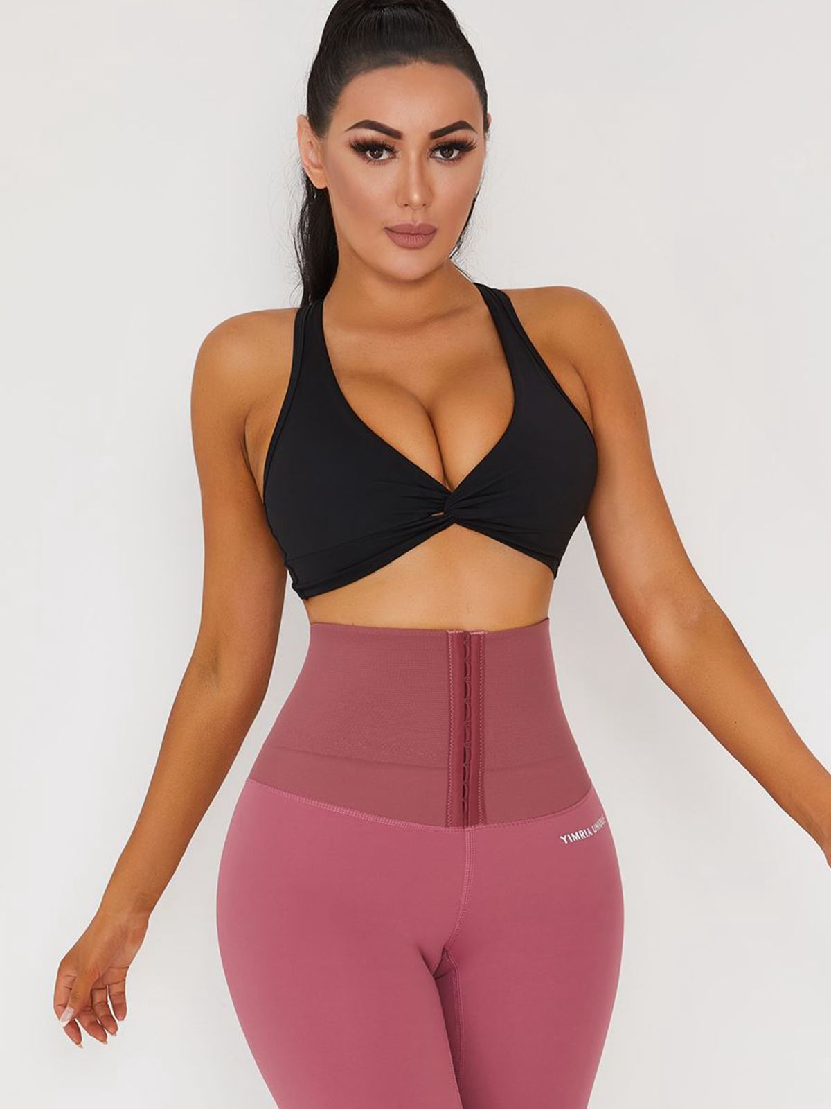 ZASUWA Women's V-Neck Sports Bras - Comfortable & Supportive for Running, Yoga, Gym & Workouts