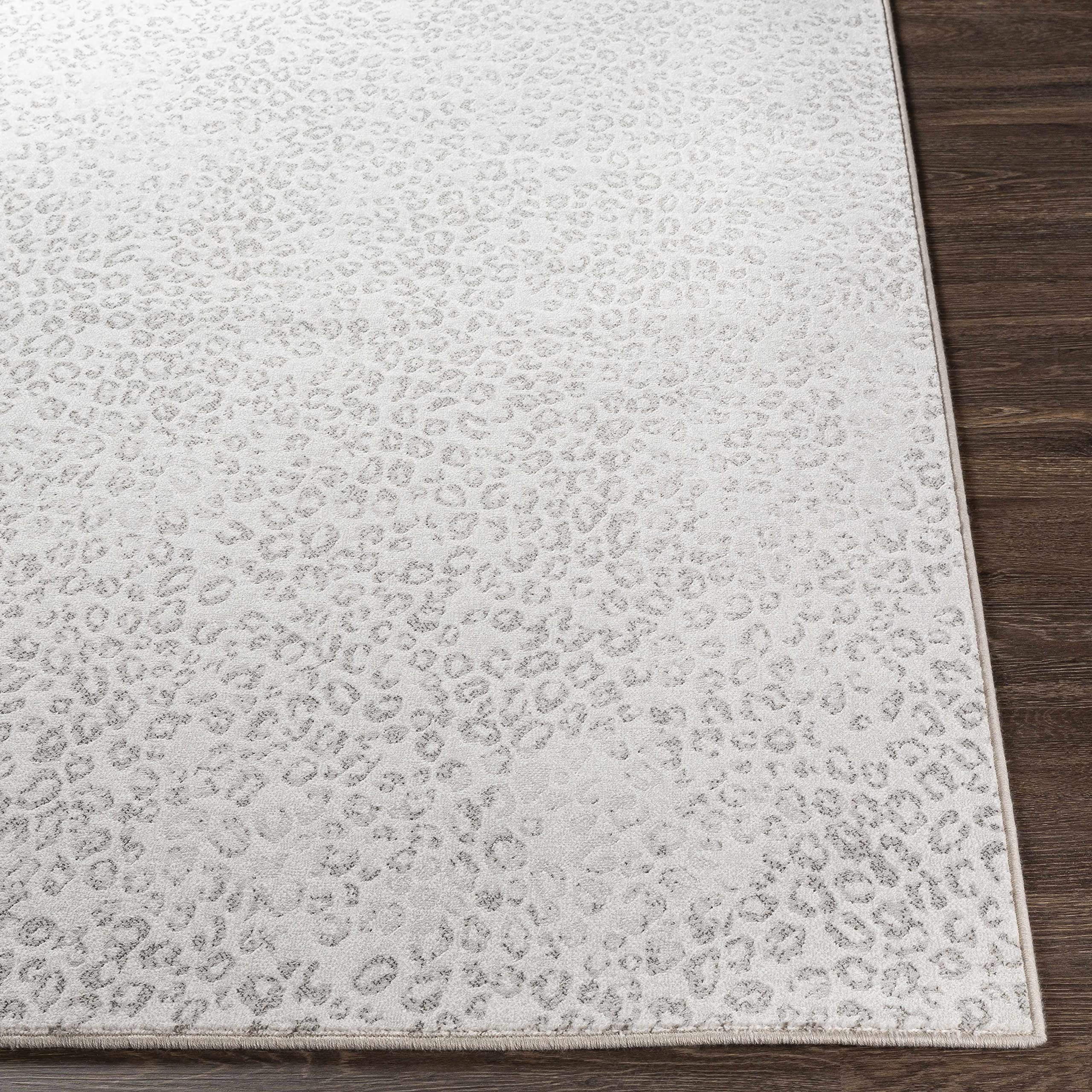 Hauteloom Keenes Modern Beige & Gray Area Rug 9' x 12'10