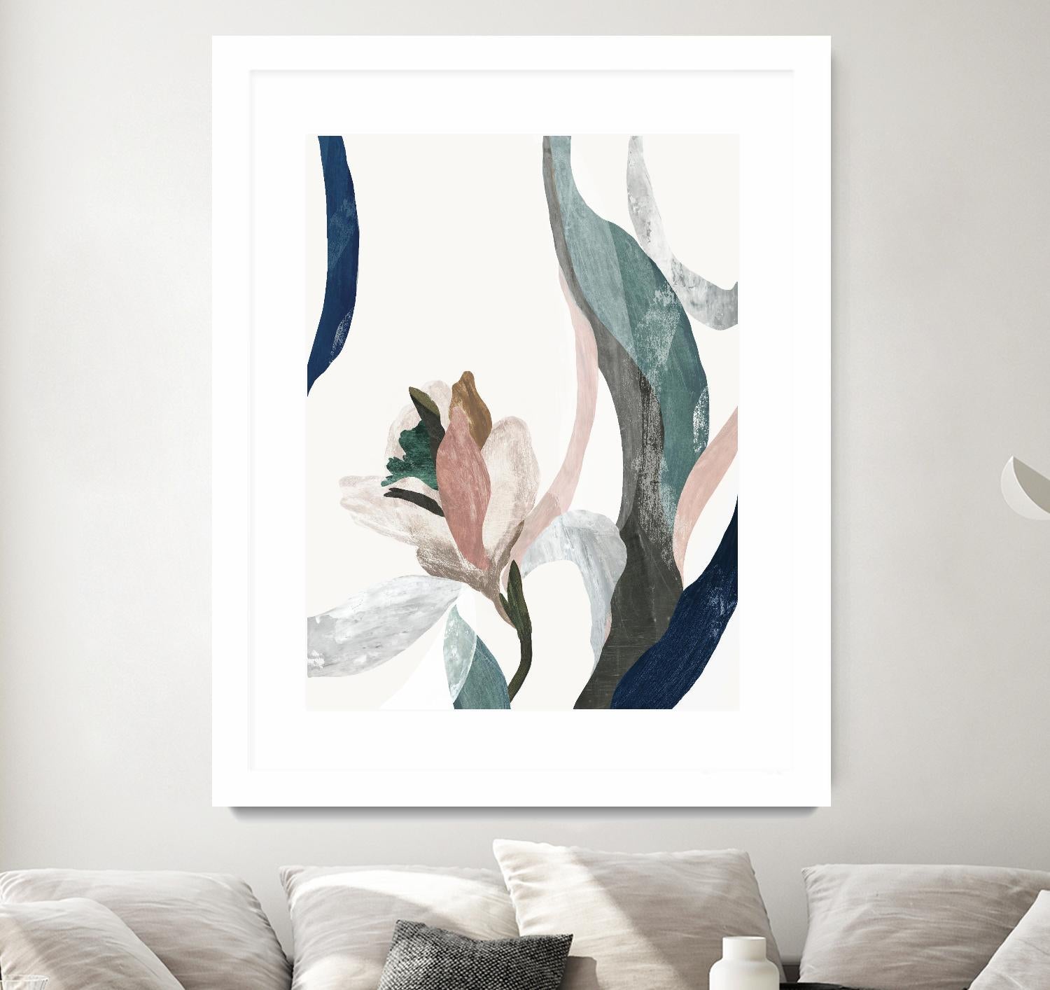 Arabesque II - Elegant Home Decor Wall Art for Living Room, Bedroom & Office | Modern Abstract Painting for Interior Design