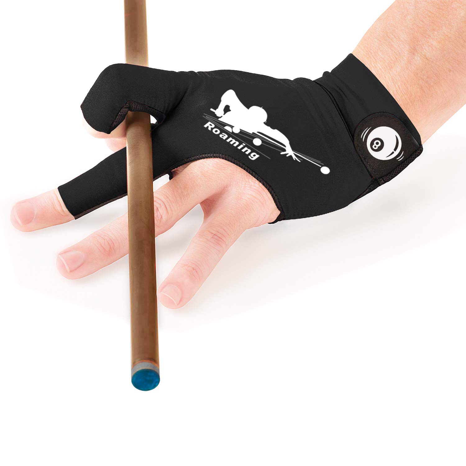 Professional Roaming Billiard Gloves for Men & Women - Ambidextrous Carom Pool Snooker Cue Sport Glove, Perfect for Left or Right Hand - Ideal for Tournament Play & Casual Gaming