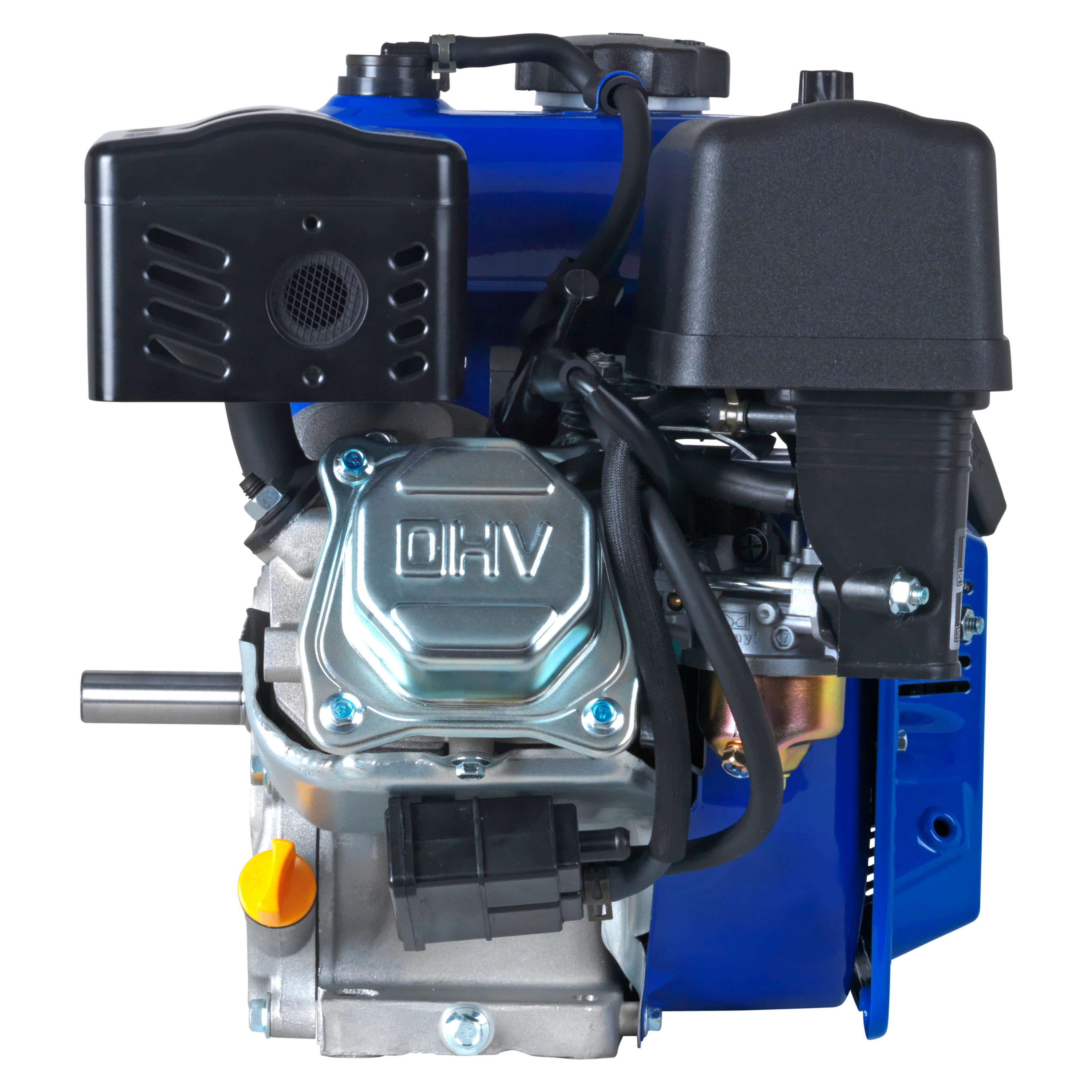 208cc 3/4 Inch Shaft Recoil Start Gasoline Engine - Powerful Small Engine for Lawn Mowers, Pressure Washers, Generators & More | Reliable Outdoor Power Equipment