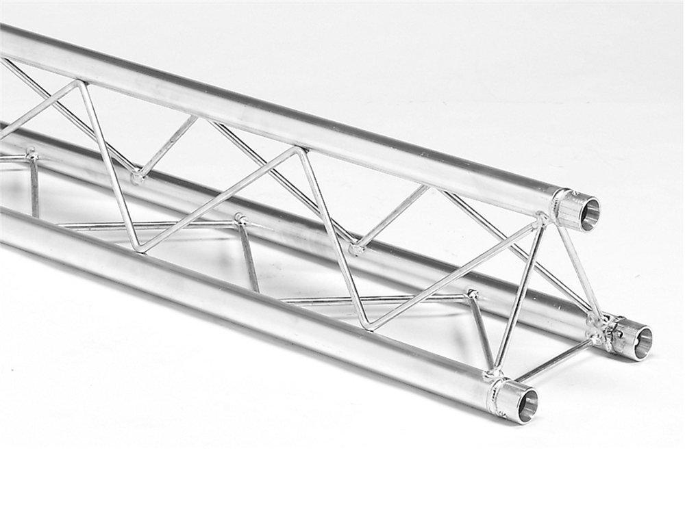 Global Truss TR-96106 9.84ft Triangle F23 Style Truss System - Professional Aluminum Lighting Truss for Stage, Concert & Event Setup - Perfect for DJ Equipment, Lighting Rigs & Stage Productions