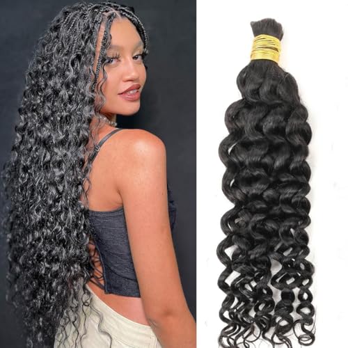 Water Wave Human Hair Bulk for Braiding