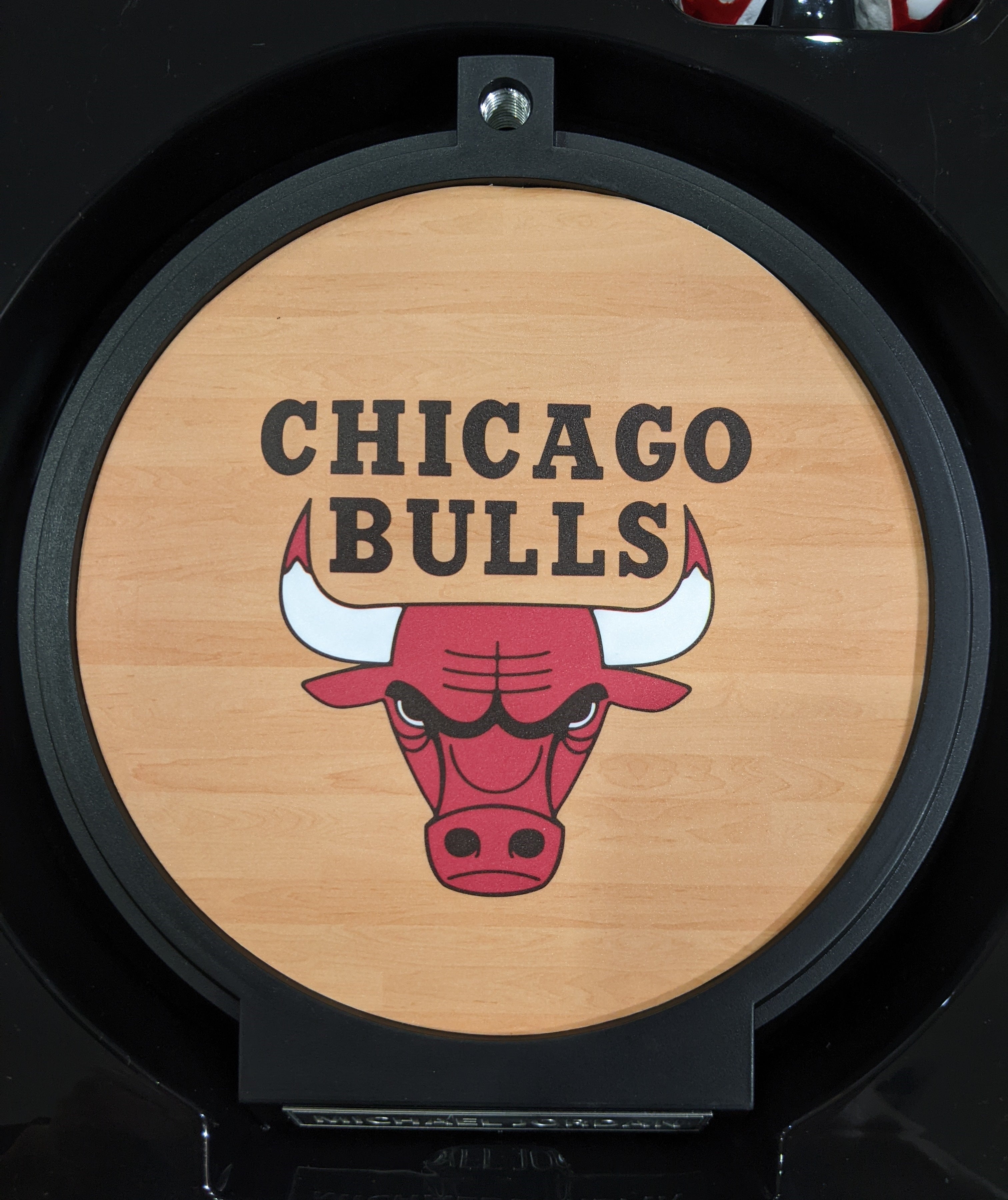 Enterbay Real Masterpieces 1/6 Scale NBA Chicago Bulls Michael Jordan Series 2 - The Last Shot Black Jersey Edition Collectible Action Figure (Open Box) - Perfect for Basketball Fans, Sports Memorabilia Collectors, and Home Office Display