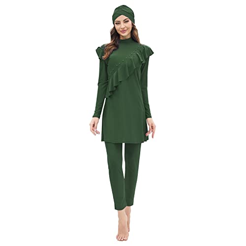 Army Green - Ruffle