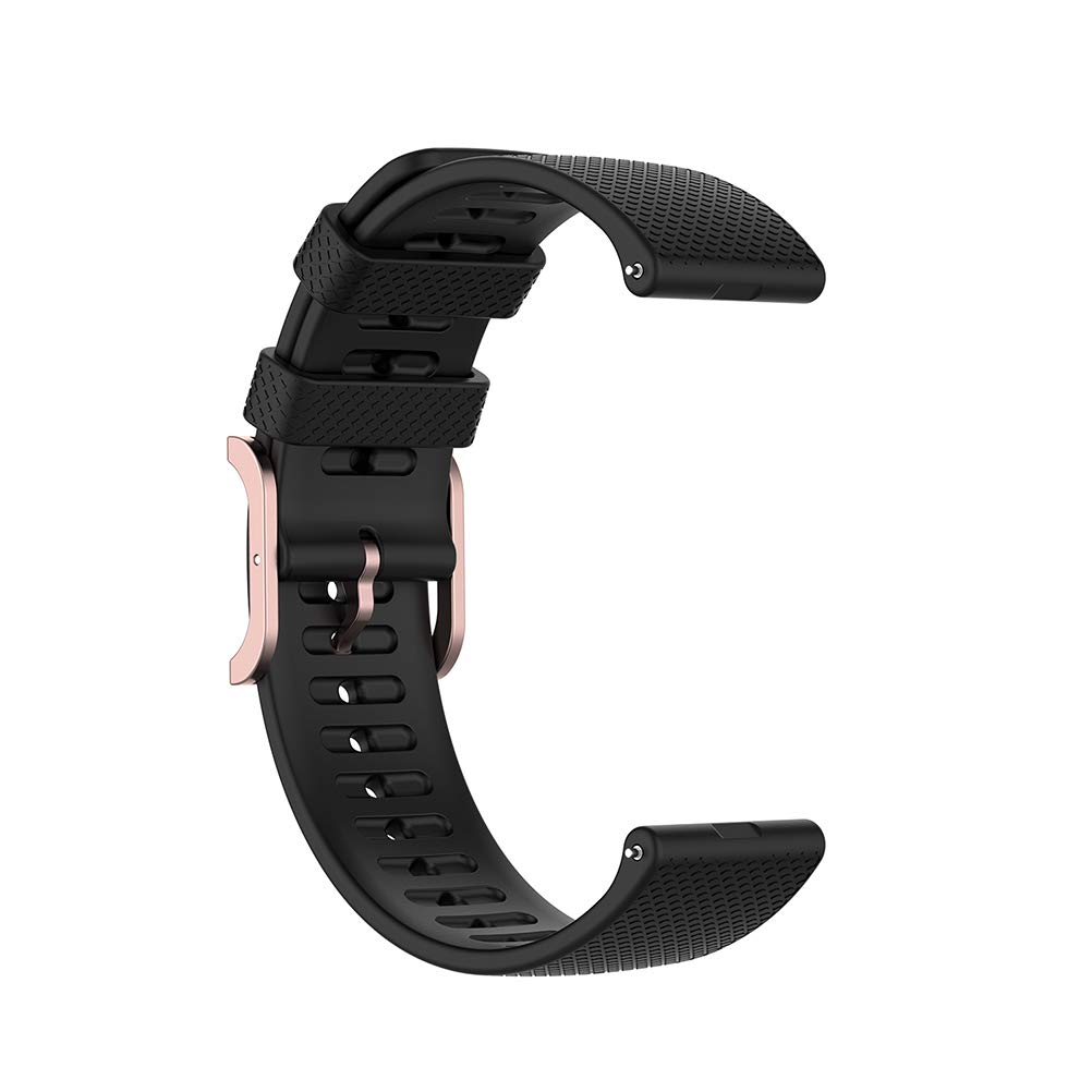 Polar Grit X & Vantage M Replacement Silicone Watch Band - Durable Sport Strap for Running, Hiking & Outdoor Activities
