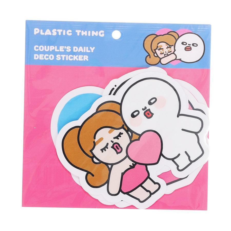 FATTY Plastic Thing Sticker Pack (B) - Cute Kawaii Vinyl Decals for Laptops, Water Bottles & DIY Crafts
