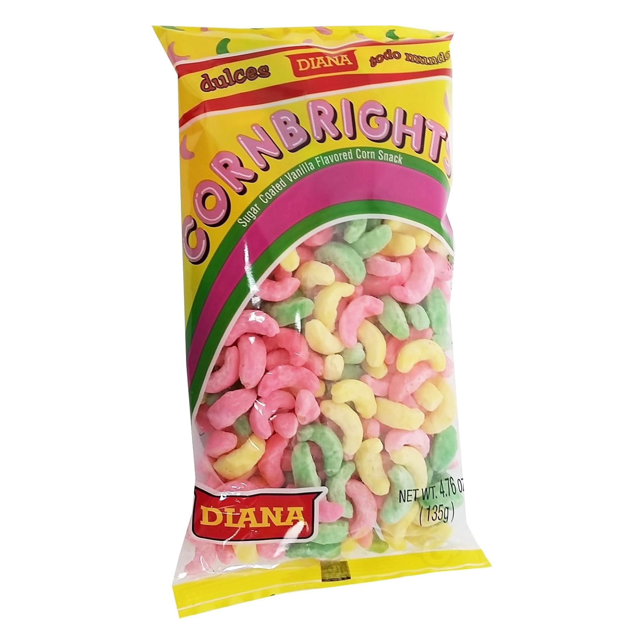 Diana Corn Brights Snacks - 4.76oz Crunchy Corn Chips | Perfect for Parties, Movie Nights & On-the-Go Snacking