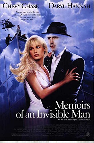 Memoirs of an Invisible Man Movie Poster (27x40 Inches) - Classic Film Wall Art for Home Theater & Cinema Room Decor