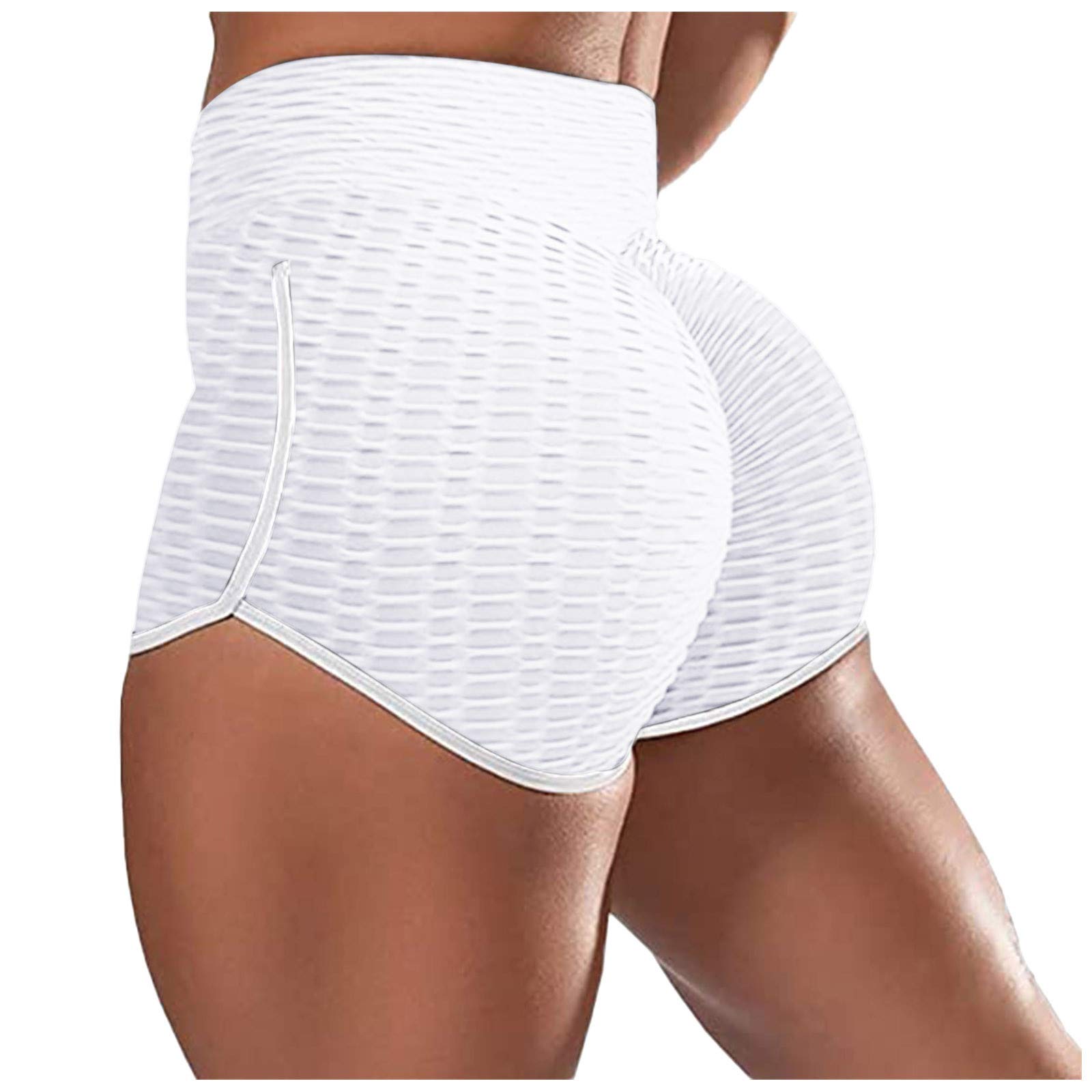 Women's High Waist Booty Shorts - Yoga & Workout for Summer